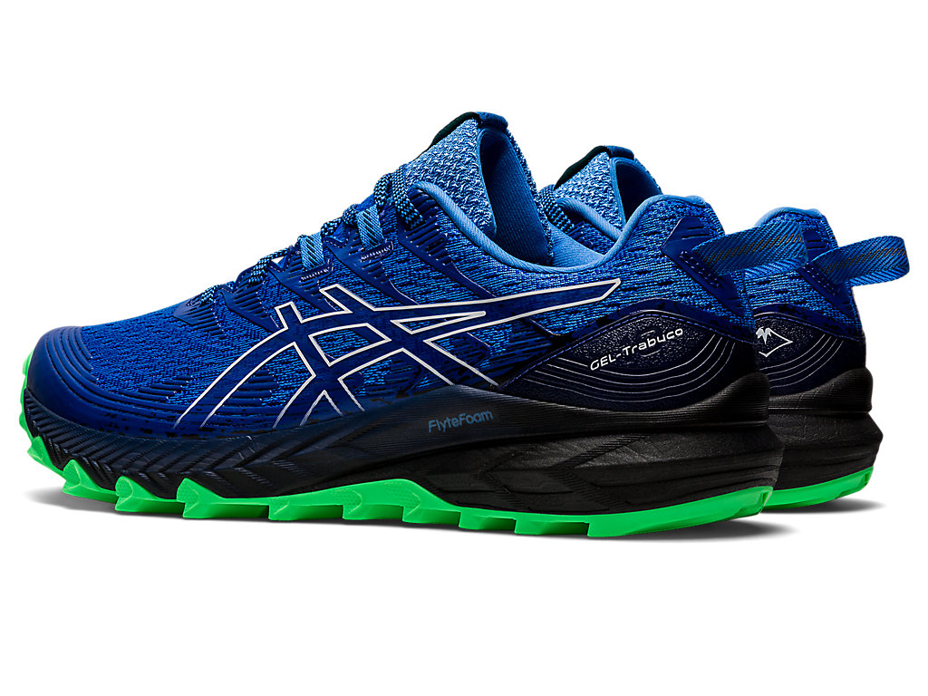 Pánské Trailové Běžecké Boty Asics Gel-Trabuco 10 Blankyt Bílé | 2457-BCGOT