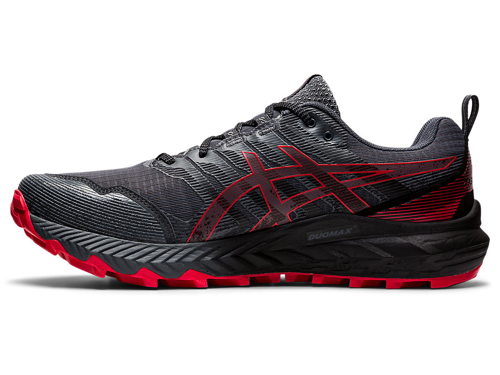 Pánské Trailové Běžecké Boty Asics Gel-Trabuco 9 Šedé Červené | 5148-HFXEK