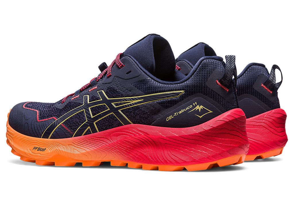 Pánské Trailové Běžecké Boty Asics Gel-Trabuco 11 Indigo Blankyt Olivy Zelené | 5407-FUVTD