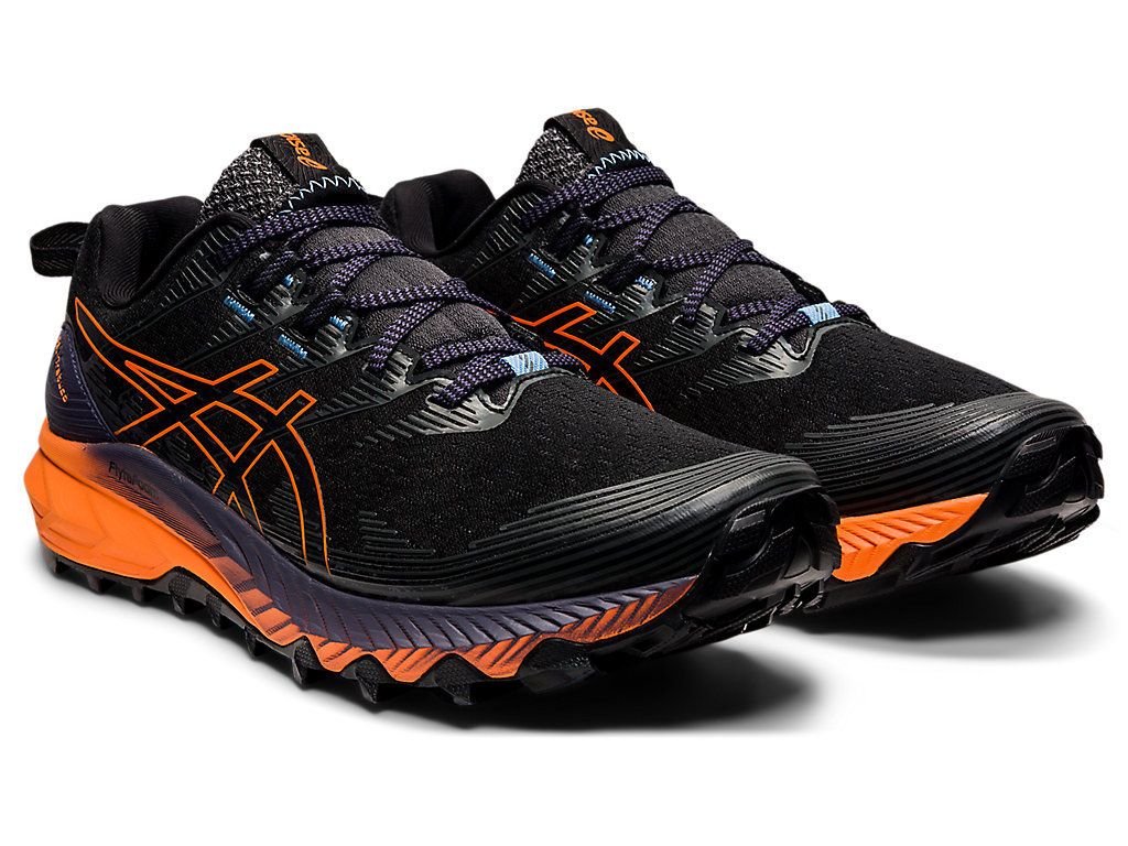 Pánské Trailové Běžecké Boty Asics Gel-Trabuco 10 Černé Oranžové | 9406-GWMOU