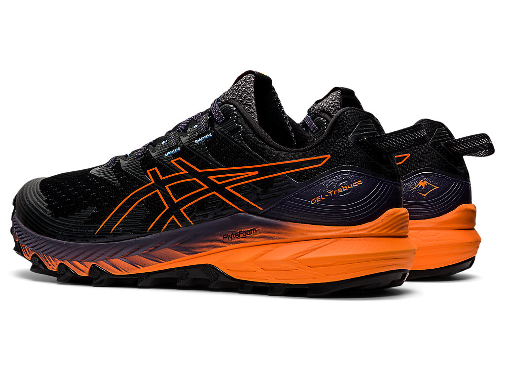 Pánské Trailové Běžecké Boty Asics Gel-Trabuco 10 Černé Oranžové | 9406-GWMOU