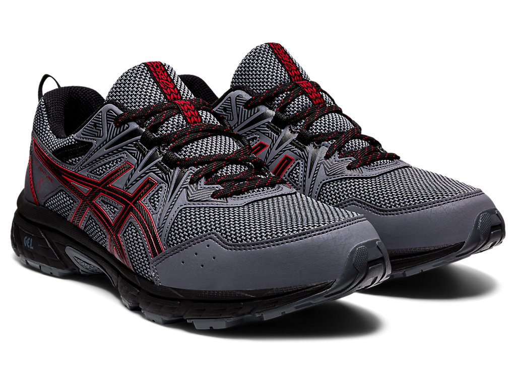 Pánské Trailové Běžecké Boty Asics Gel-Venture 8 (4E) Černé | 0753-XRECJ