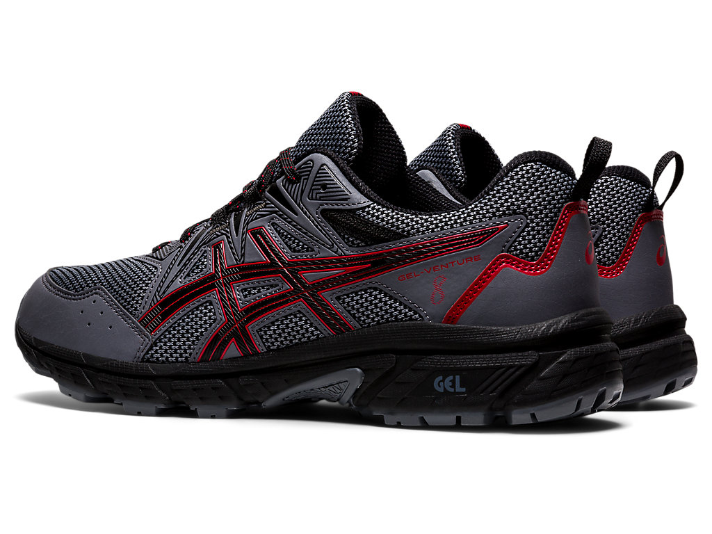 Pánské Trailové Běžecké Boty Asics Gel-Venture 8 (4E) Černé | 0753-XRECJ