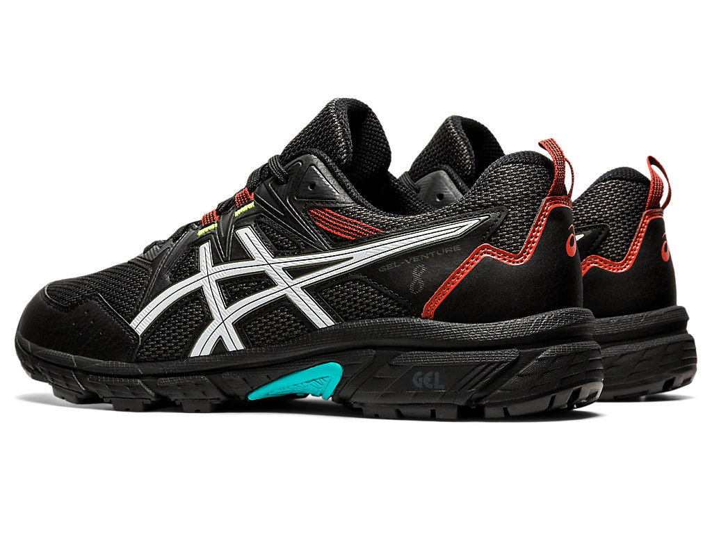 Pánské Trailové Běžecké Boty Asics Gel-Venture 8 Tmavě Šedé Bílé | 0938-JGXIS