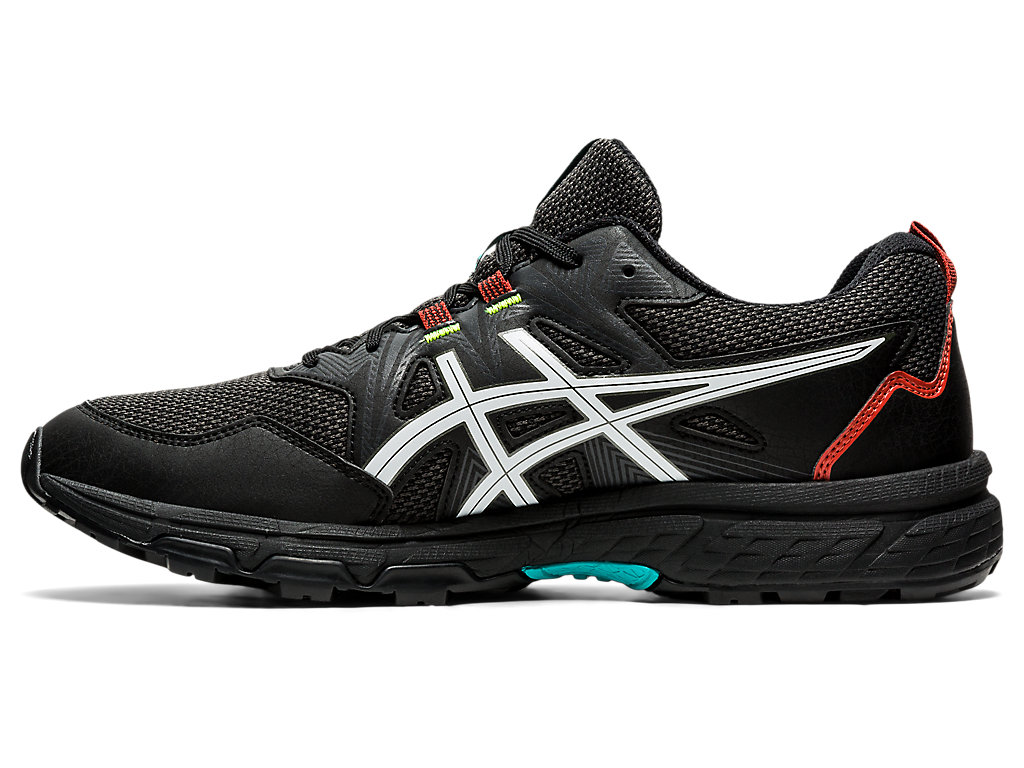 Pánské Trailové Běžecké Boty Asics Gel-Venture 8 Tmavě Šedé Bílé | 0938-JGXIS