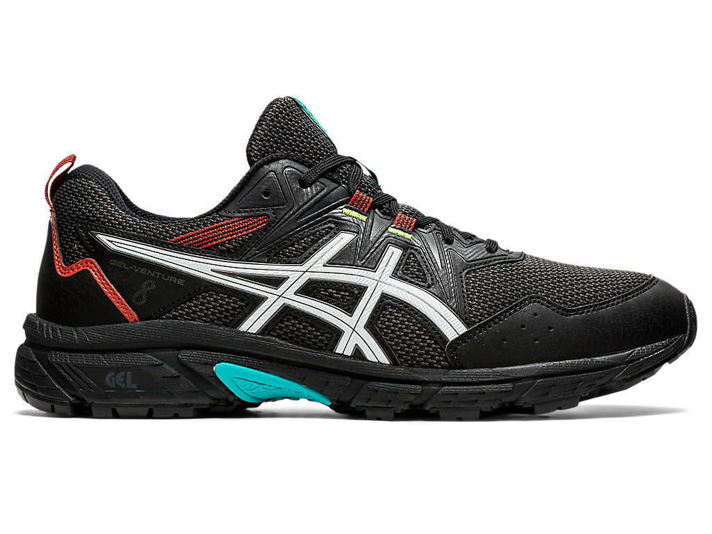 Pánské Trailové Běžecké Boty Asics Gel-Venture 8 Tmavě Šedé Bílé | 0938-JGXIS