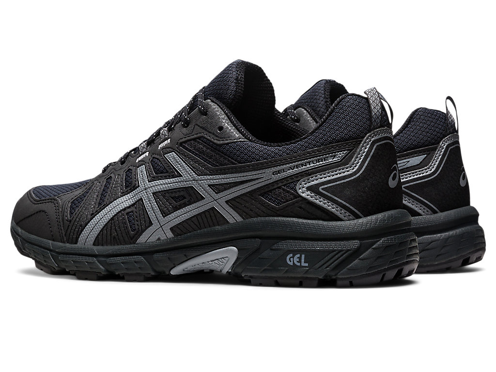 Pánské Trailové Běžecké Boty Asics Gel-Venture 7 Tmavě Šedé | 1387-PFBKI