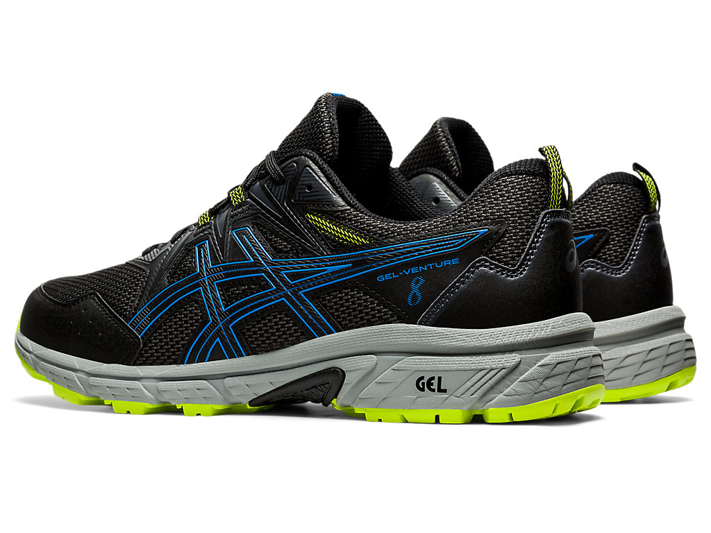 Pánské Trailové Běžecké Boty Asics Gel-Venture 8 Černé Blankyt | 1859-OFQES