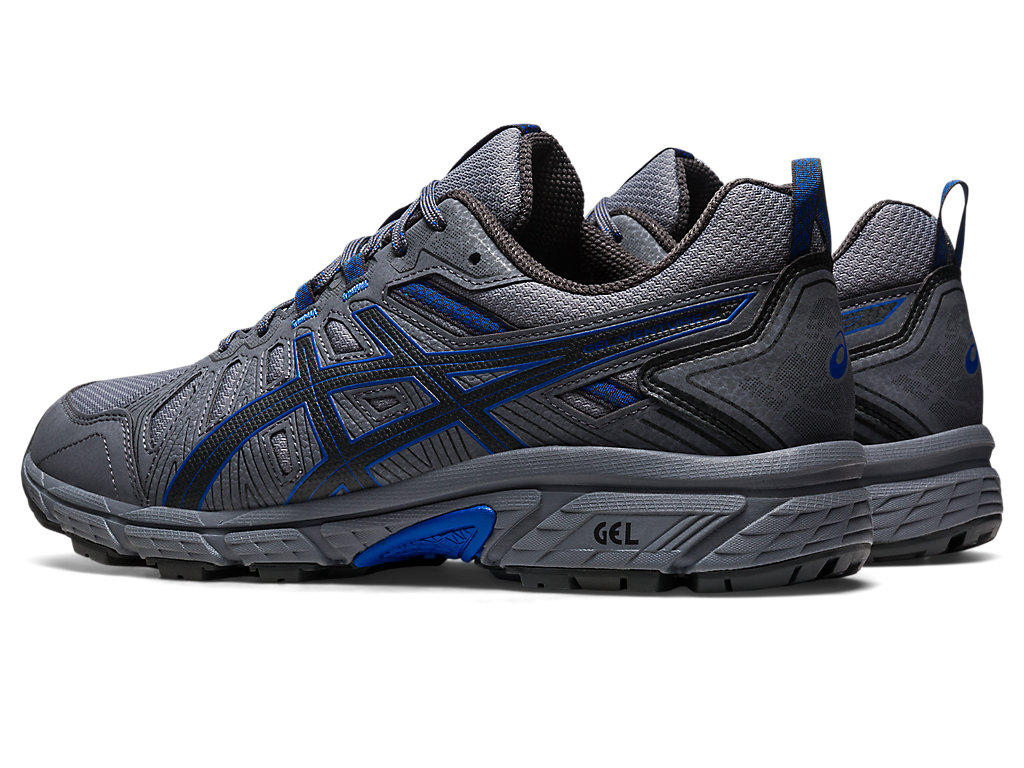 Pánské Trailové Běžecké Boty Asics Gel-Venture 7 Šedé Tmavě Šedé | 2179-QBMTZ