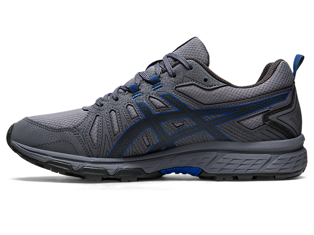 Pánské Trailové Běžecké Boty Asics Gel-Venture 7 Šedé Tmavě Šedé | 2179-QBMTZ