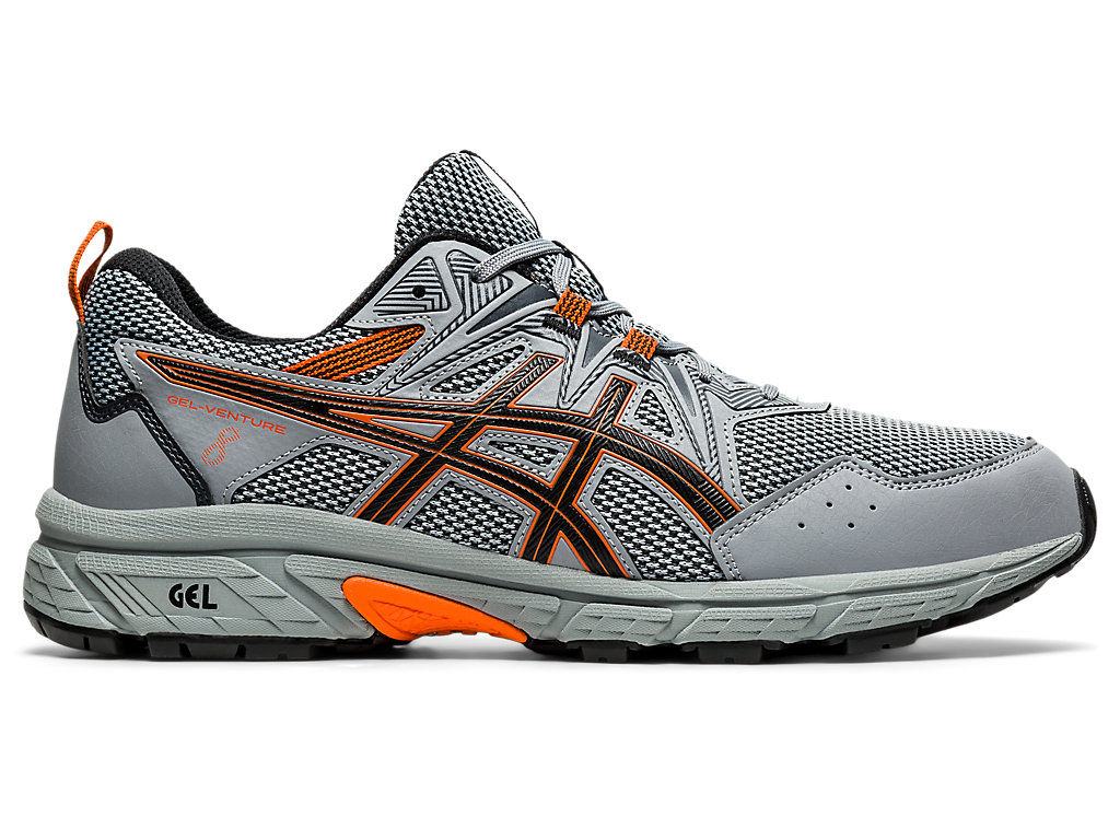 Pánské Trailové Běžecké Boty Asics Gel-Venture 8 Tmavě Šedé | 3579-XDMKQ