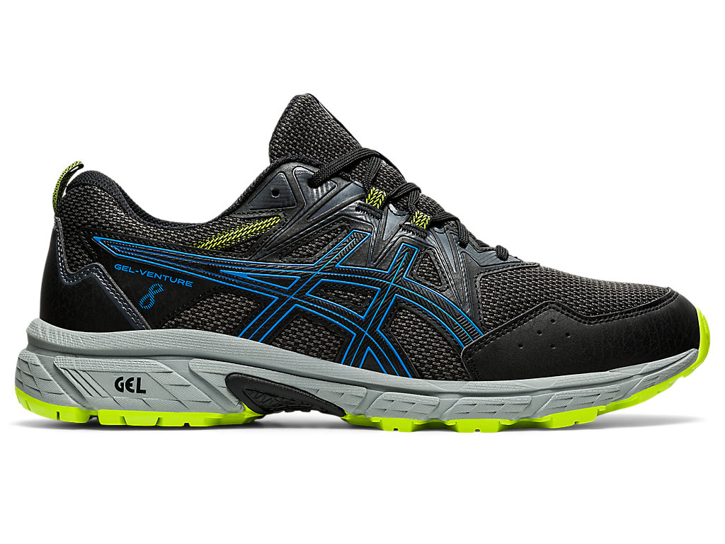 Pánské Trailové Běžecké Boty Asics Gel-Venture 8 (4E) Černé Blankyt | 3678-DGPTA