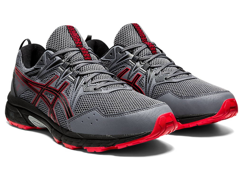 Pánské Trailové Běžecké Boty Asics Gel-Venture 8 (4E) Červené | 6215-RAPUF