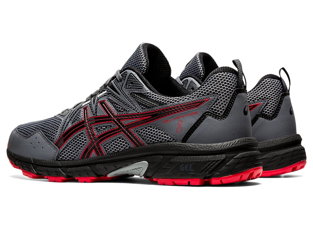 Pánské Trailové Běžecké Boty Asics Gel-Venture 8 (4E) Červené | 6215-RAPUF