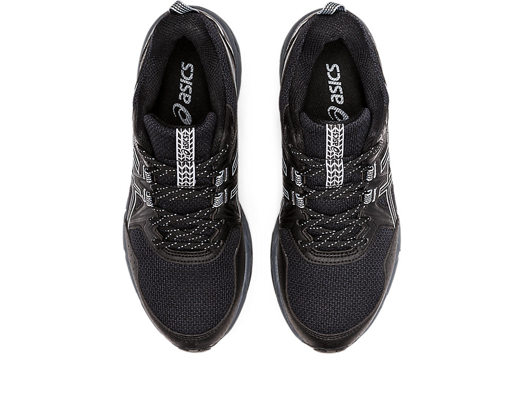 Pánské Trailové Běžecké Boty Asics Gel-Venture 8 (D) Černé Šedé | 6490-KJQCT