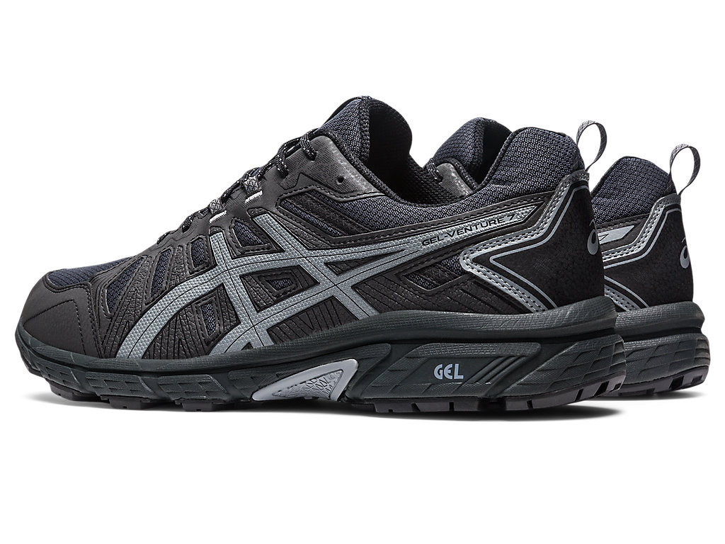 Pánské Trailové Běžecké Boty Asics Gel-Venture 7 (4E) Tmavě Šedé | 9803-QKOYD