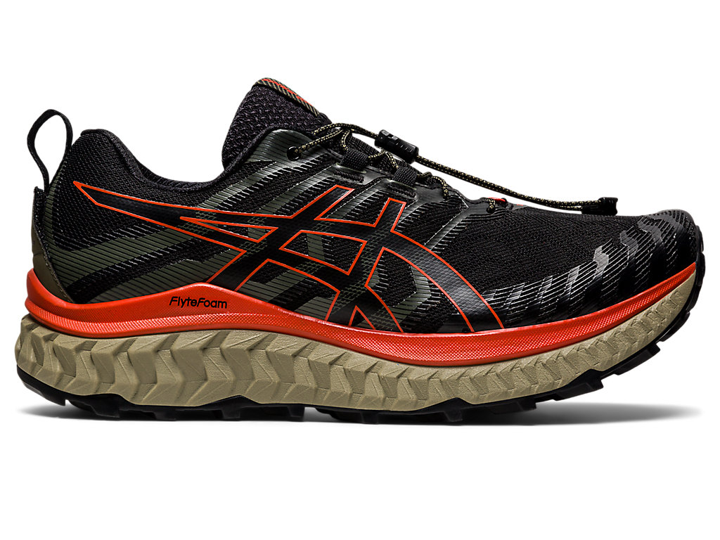 Pánské Trailové Běžecké Boty Asics Trabuco Max Černé Růžové | 6450-ZHKAG