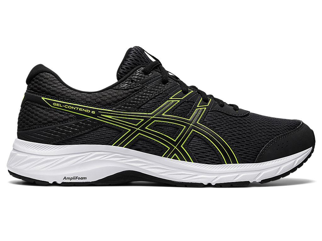 Pánské Trekové Boty Asics Gel-Contend 6 Tmavě Šedé Světle Zelene | 0189-ETPGI