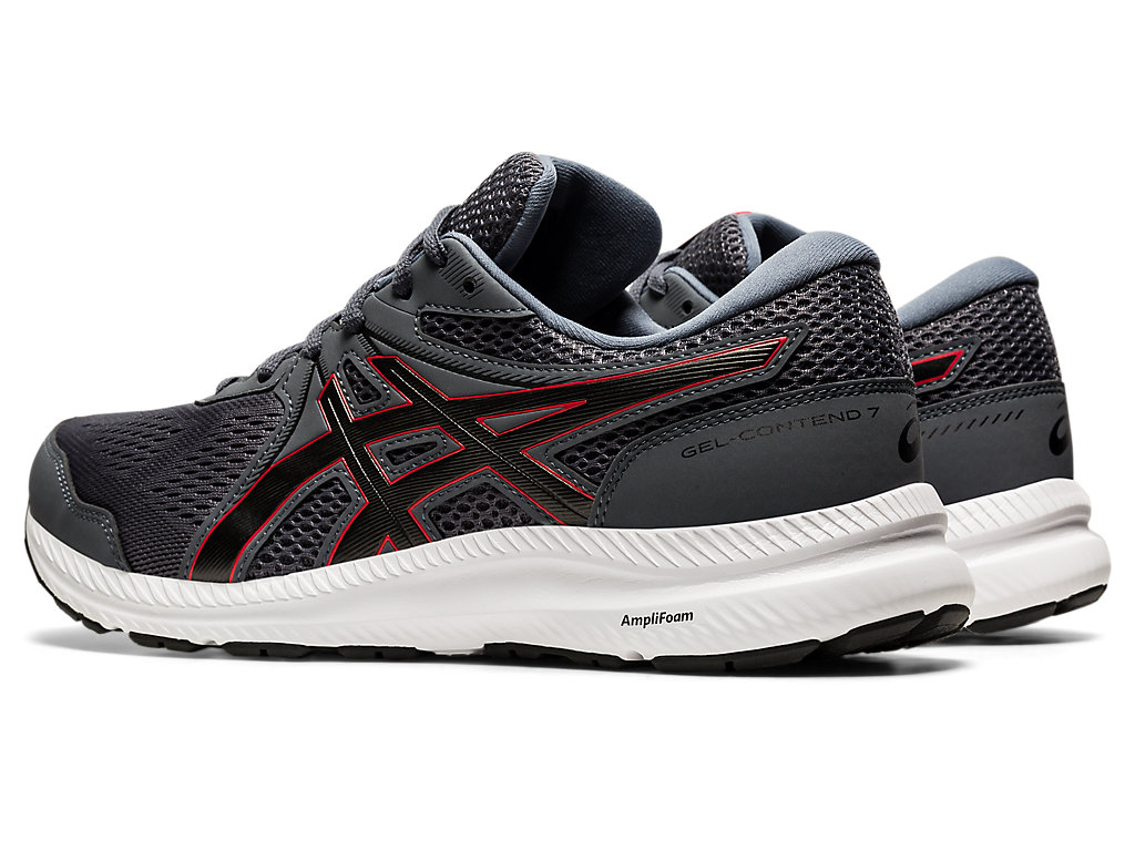 Pánské Trekové Boty Asics Gel-Contend 7 Šedé Červené | 2864-EFWUB