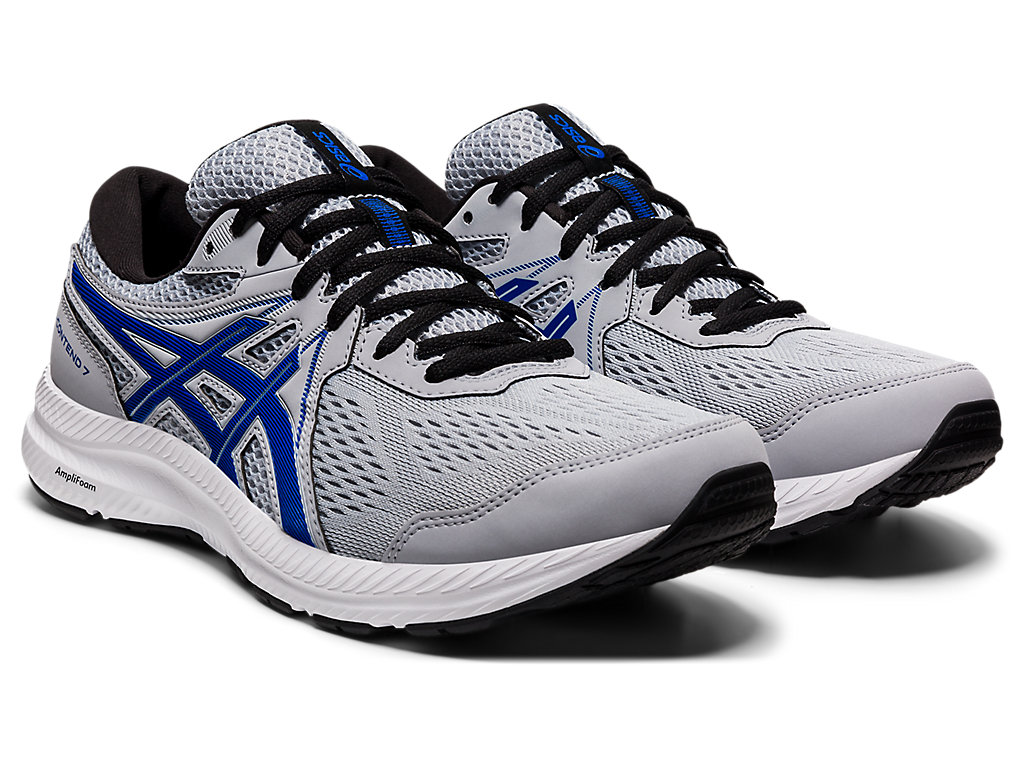 Pánské Trekové Boty Asics Gel-Contend 7 (4E) Šedé Blankyt | 9234-TZBPN