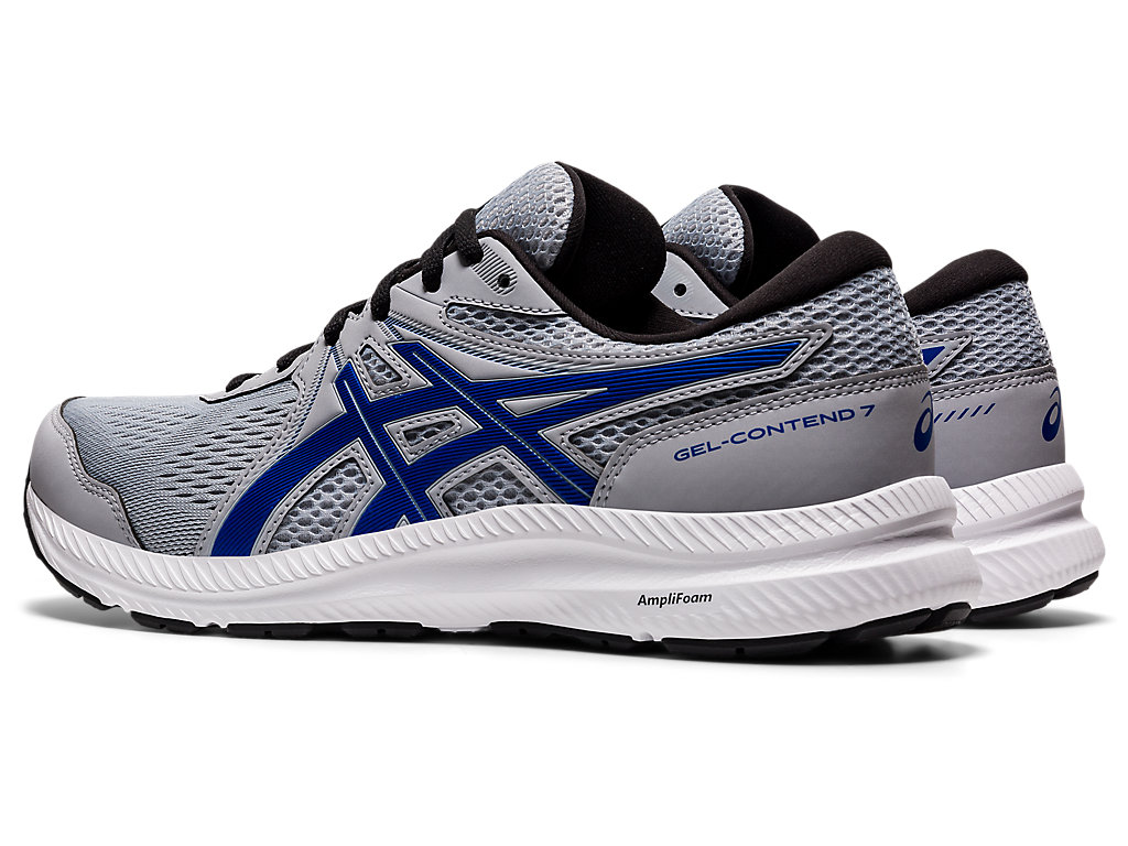 Pánské Trekové Boty Asics Gel-Contend 7 (4E) Šedé Blankyt | 9234-TZBPN