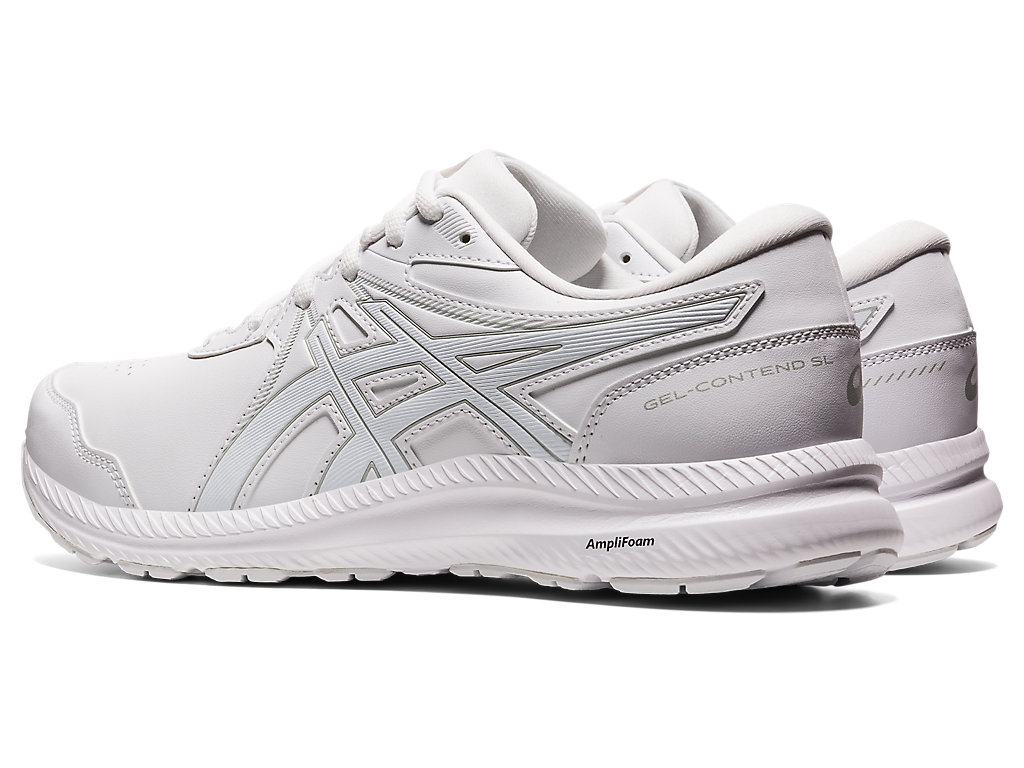 Pánské Trekové Boty Asics Gel-Contend Walker Bílé Bílé | 9738-IPSFW