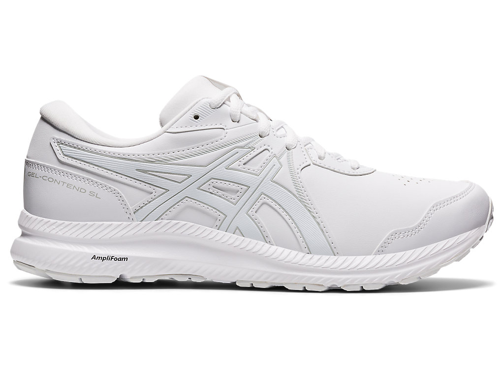 Pánské Trekové Boty Asics Gel-Contend Walker Bílé Bílé | 9738-IPSFW