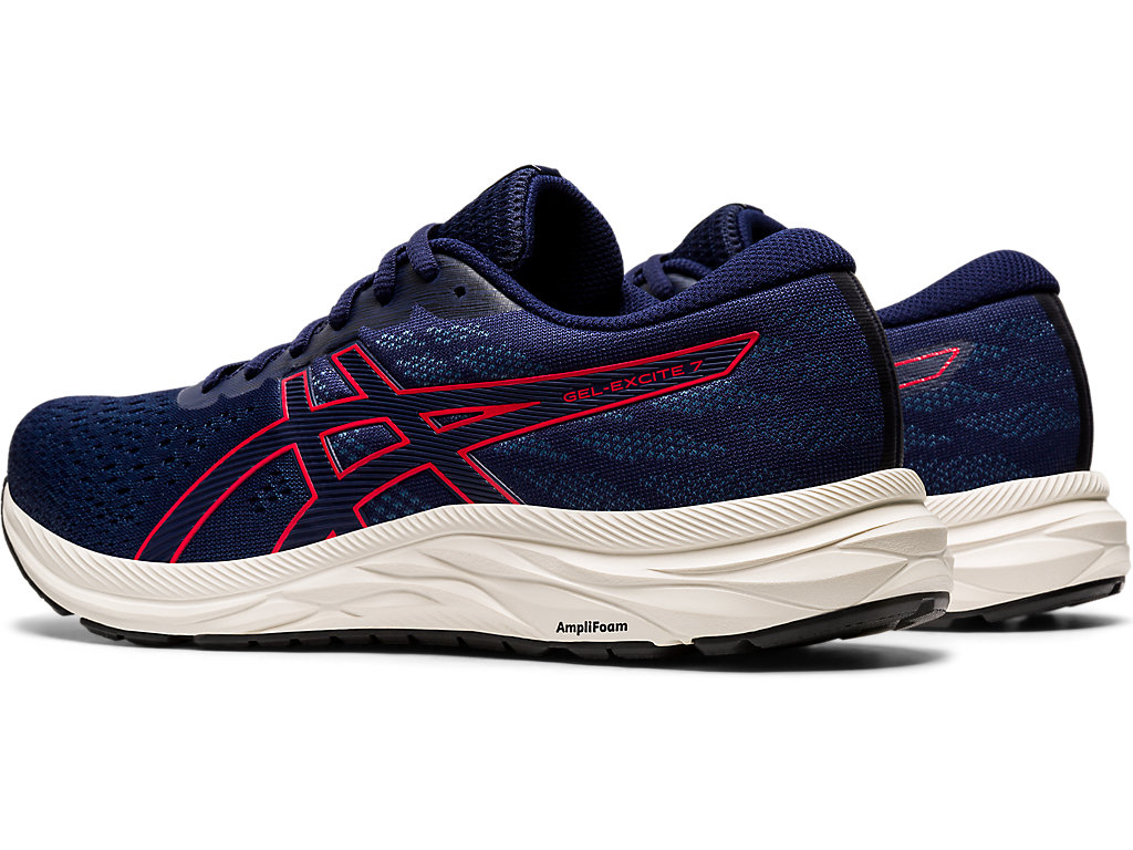 Pánské Trekové Boty Asics Gel-Excite 7 Tmavě Blankyt Červené | 6174-ALDBU