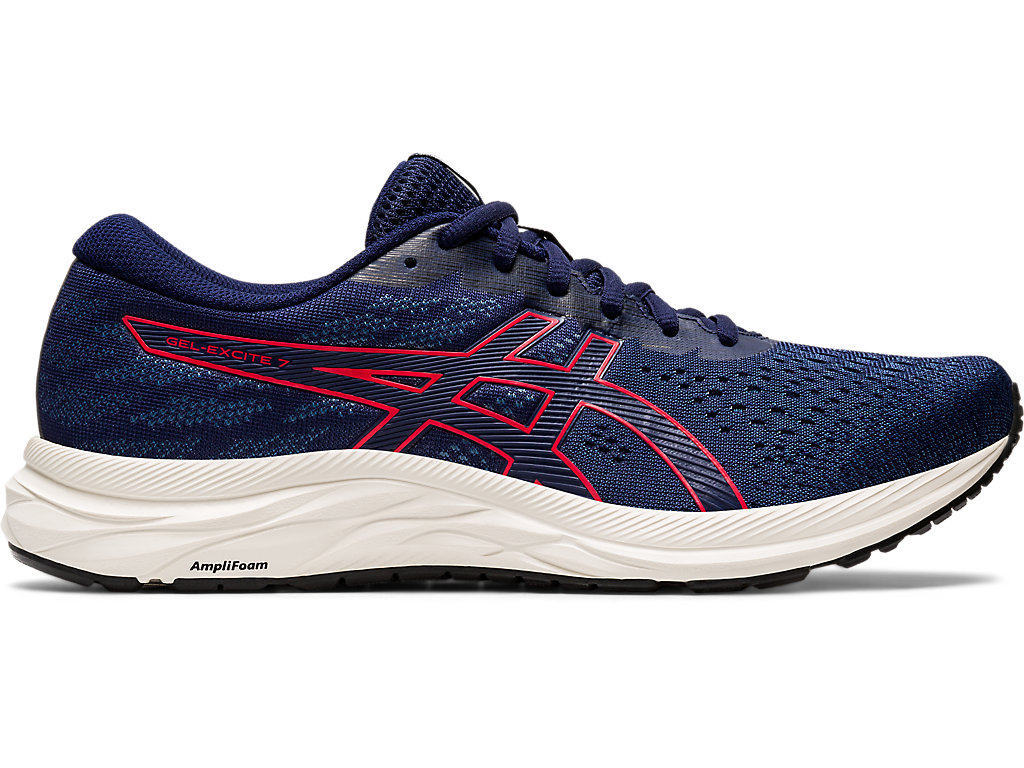 Pánské Trekové Boty Asics Gel-Excite 7 Tmavě Blankyt Červené | 6174-ALDBU