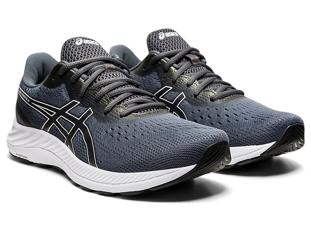 Pánské Trekové Boty Asics Gel-Excite 8 (4E) Šedé Bílé | 2853-JFPEV