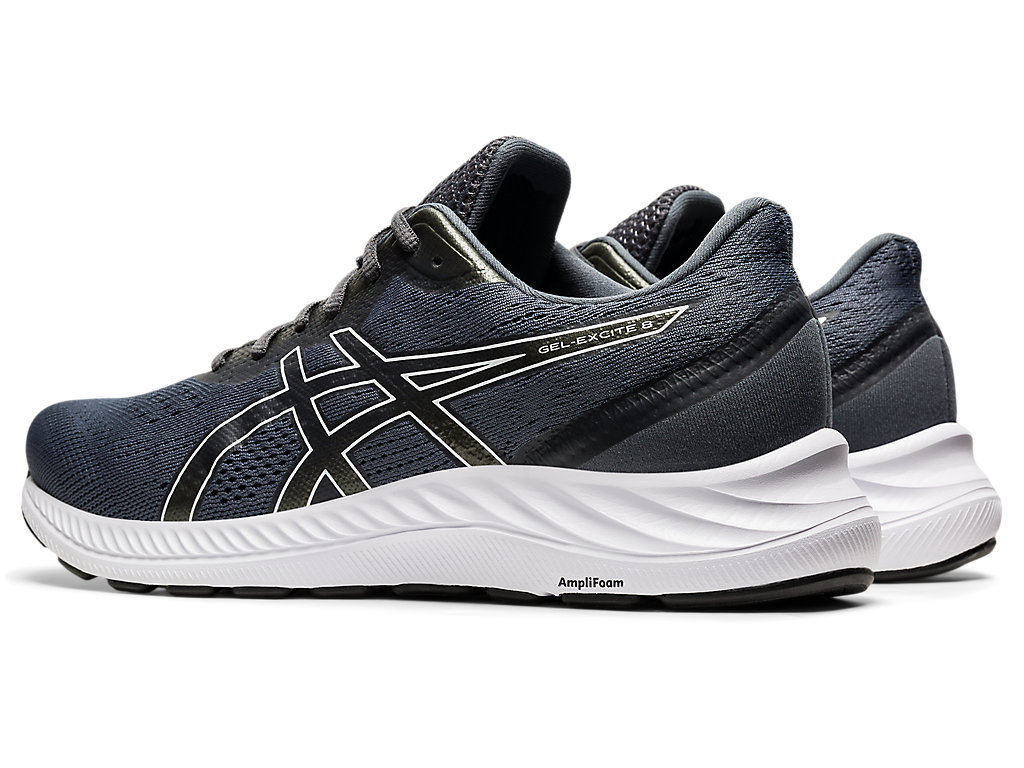 Pánské Trekové Boty Asics Gel-Excite 8 (4E) Šedé Bílé | 2853-JFPEV