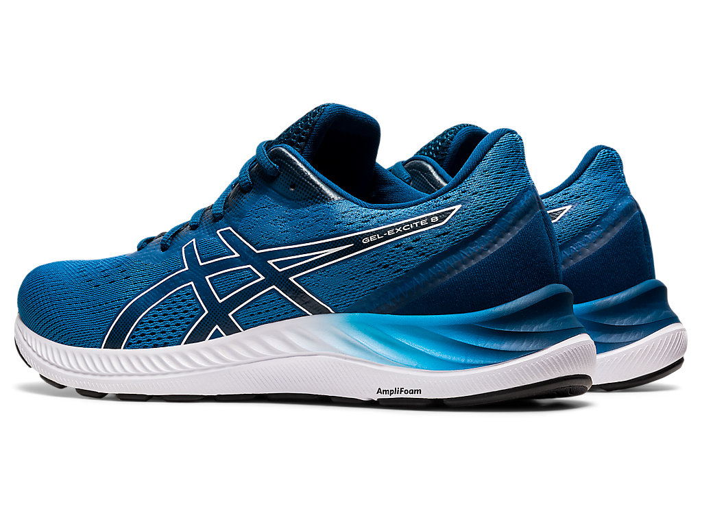 Pánské Trekové Boty Asics Gel-Excite 8 Blankyt Bílé | 7813-KFAZI