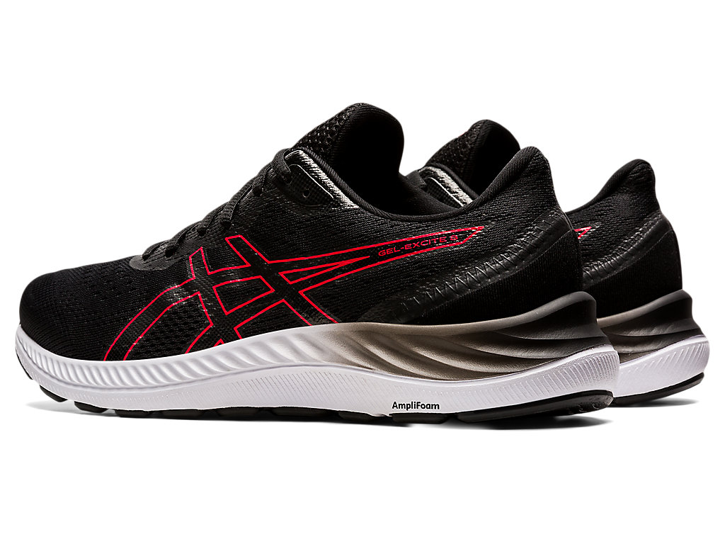 Pánské Trekové Boty Asics Gel-Excite 8 Černé Červené | 0173-QVRUZ