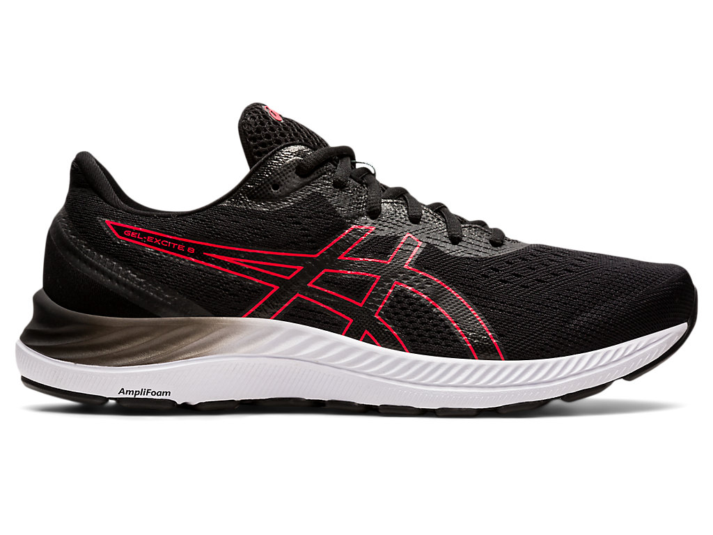 Pánské Trekové Boty Asics Gel-Excite 8 Černé Červené | 0173-QVRUZ