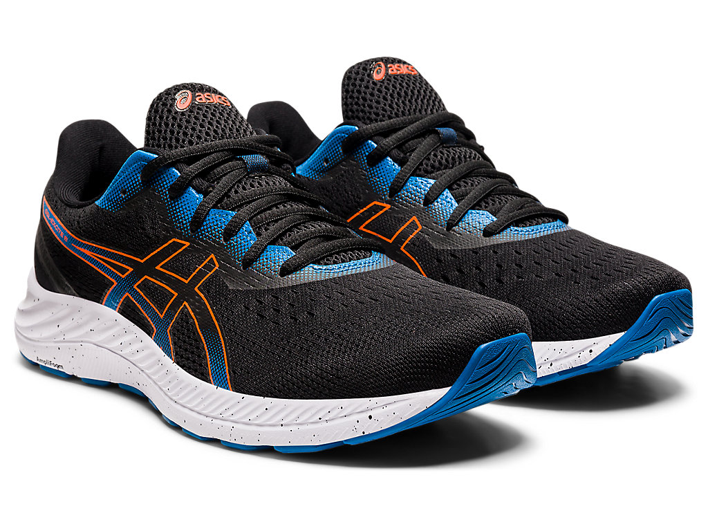 Pánské Trekové Boty Asics Gel-Excite 8 Černé Oranžové | 7681-QRSLA