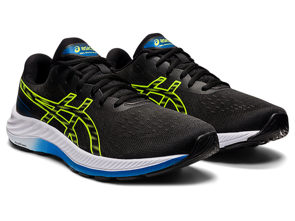 Pánské Trekové Boty Asics Gel-Excite 9 Černé Zelene | 2879-IBGAX