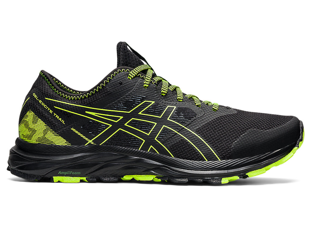 Pánské Trekové Boty Asics Gel-Excite Trailové Černé Zelene | 6038-VWMGE