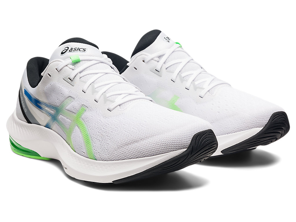 Pánské Trekové Boty Asics Gel-Pulse 13 Bílé Světle Zelene | 3508-EZPUF