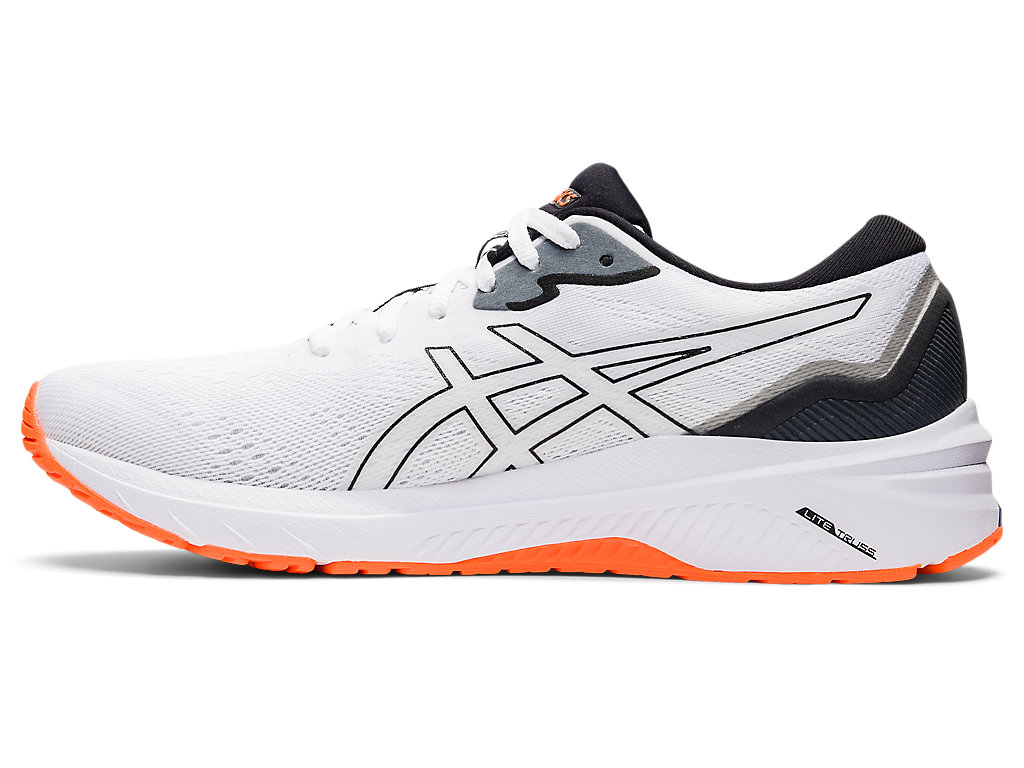 Pánské Trekové Boty Asics Gt-1000 11 Bílé Blankyt | 7392-YDSHB