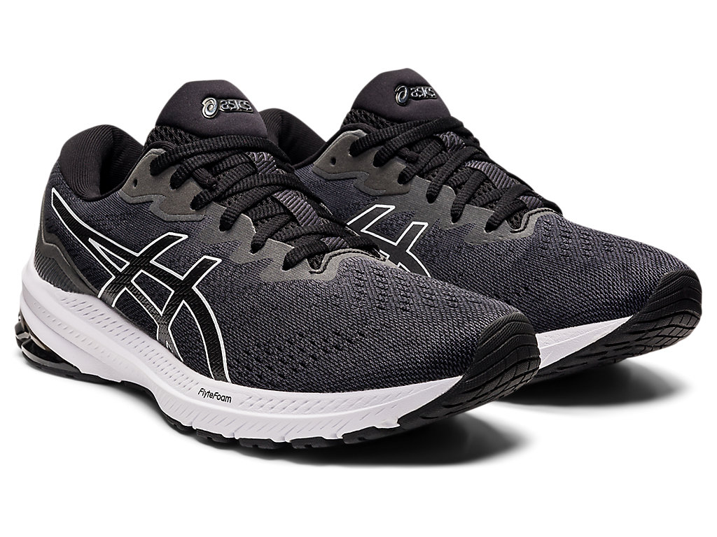 Pánské Trekové Boty Asics Gt-1000 11 Černé Bílé | 8937-HMQCK