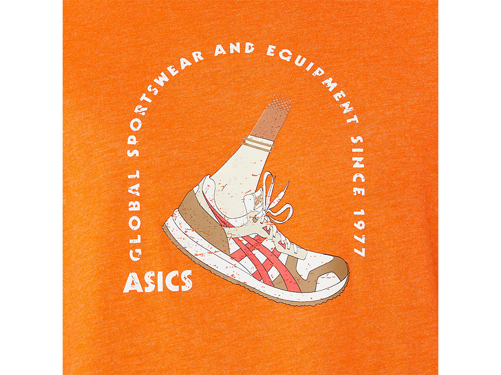 Pánské Tričko Asics 1977 Global Sportswear Tee Oranžové | 2376-CEZPX