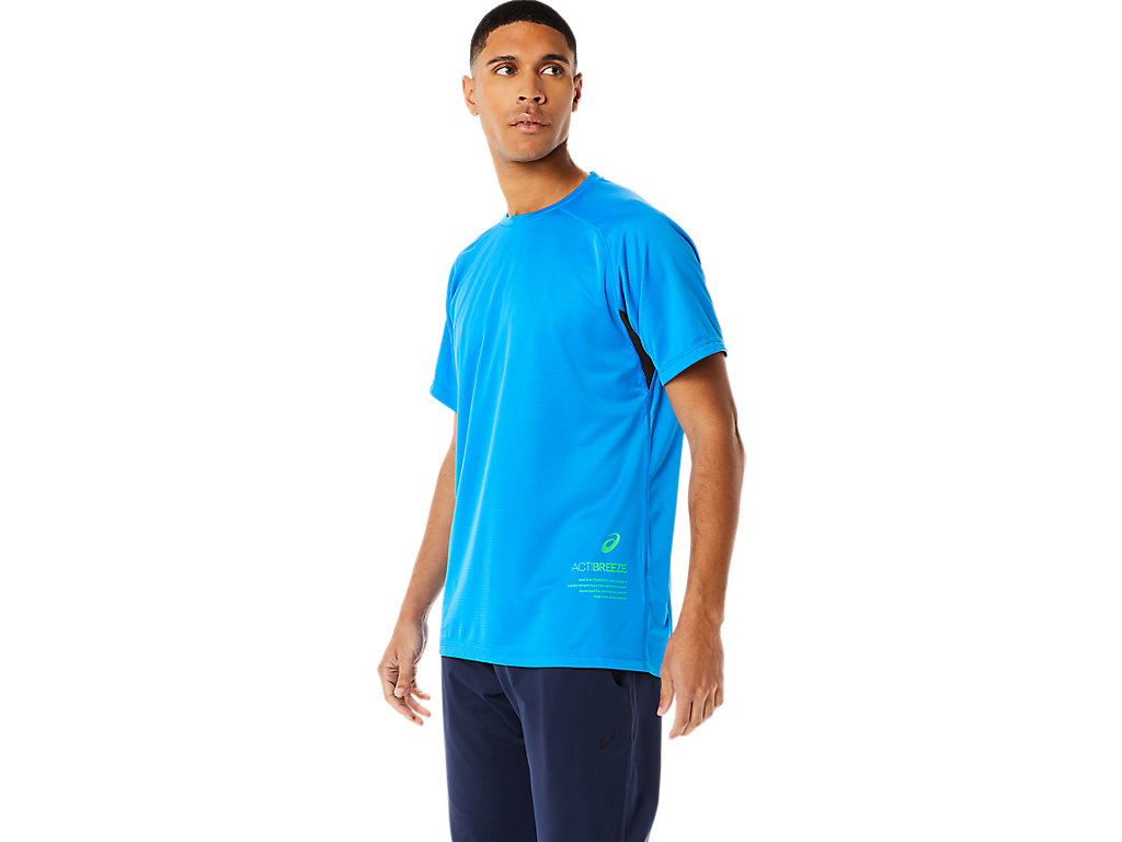 Pánské Tričko Asics Active Sleeve Blankyt | 5018-BHGLY