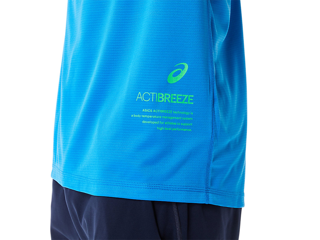 Pánské Tričko Asics Active Sleeve Blankyt | 5018-BHGLY