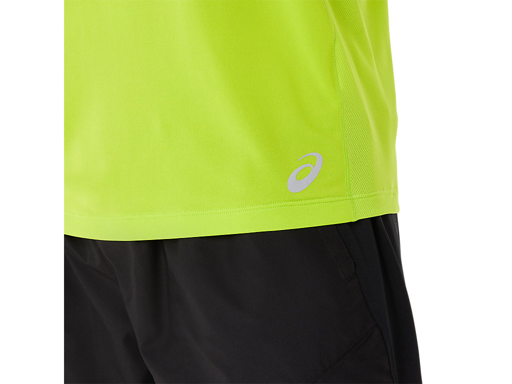 Pánské Tričko Asics Lite-Show Sleeve Světle Zelene | 0567-ROJMC