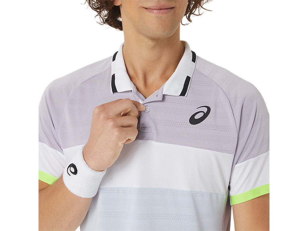 Pánské Tričko Asics Match Polo-Shirt Fialové Blankyt | 1438-WPDGR