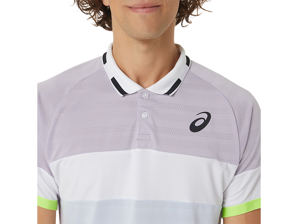 Pánské Tričko Asics Match Polo-Shirt Fialové Blankyt | 1438-WPDGR