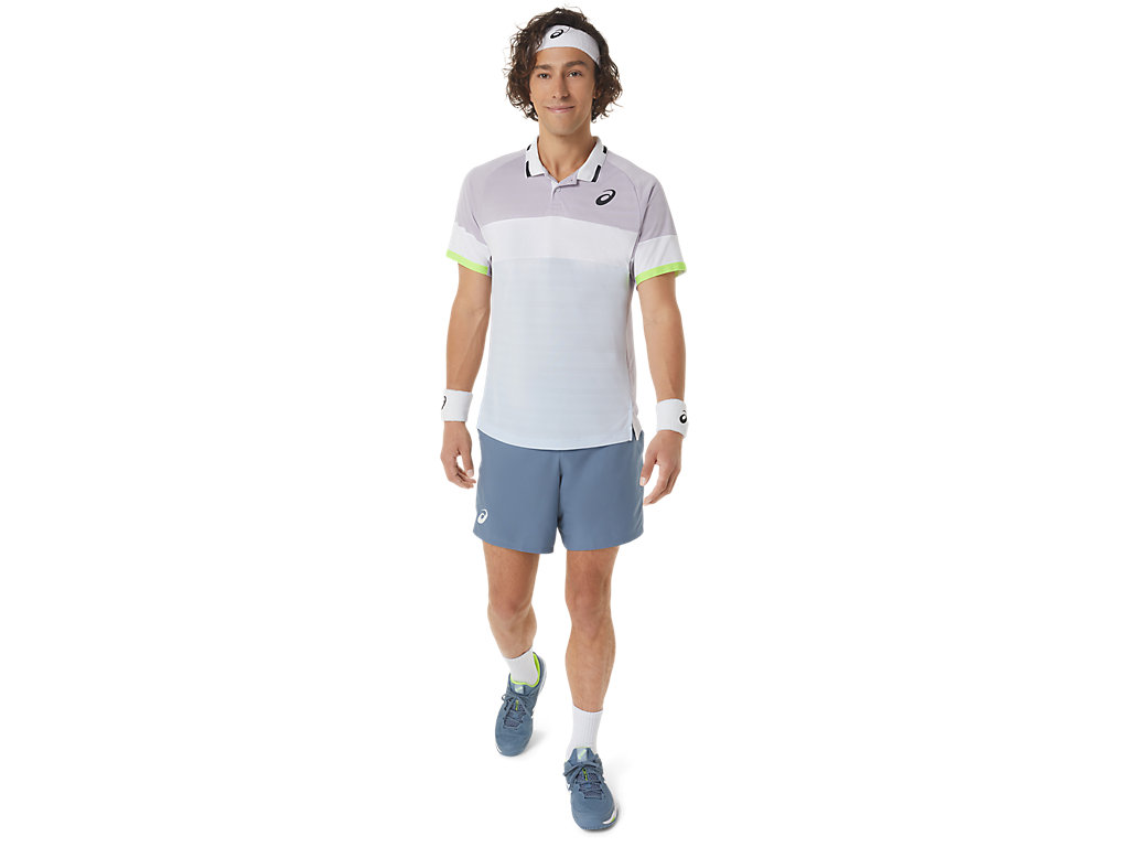 Pánské Tričko Asics Match Polo-Shirt Fialové Blankyt | 1438-WPDGR