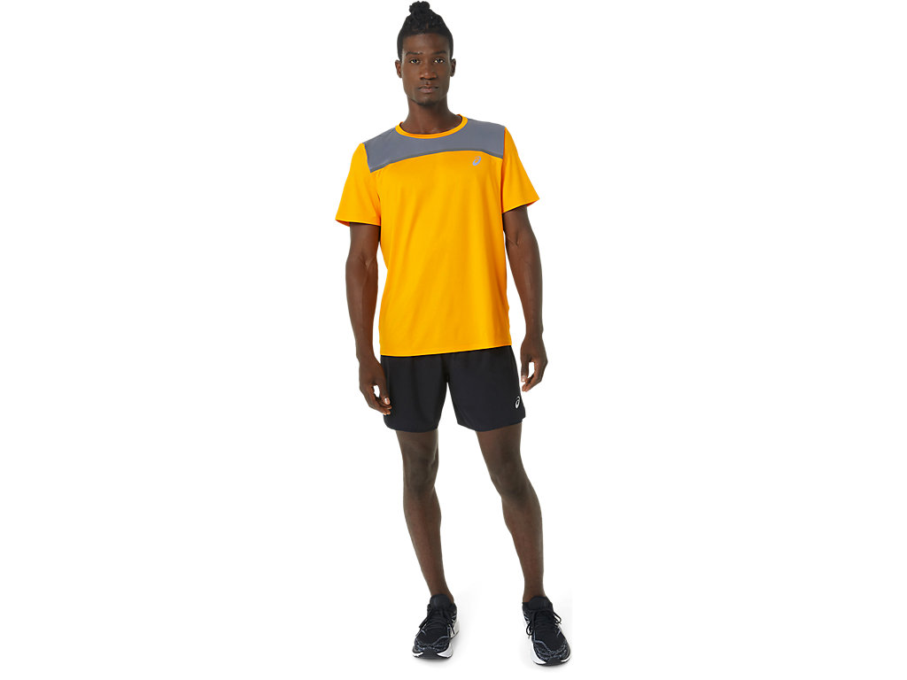 Pánské Tričko Asics Pr Lyte Sleeve Žluté | 3048-RYDQI