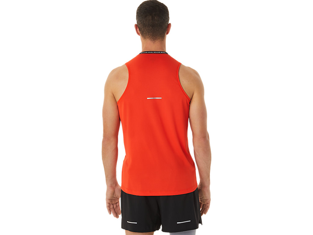 Pánské Tričko Asics Race Singlet Černé Růžové | 2436-SVMNT