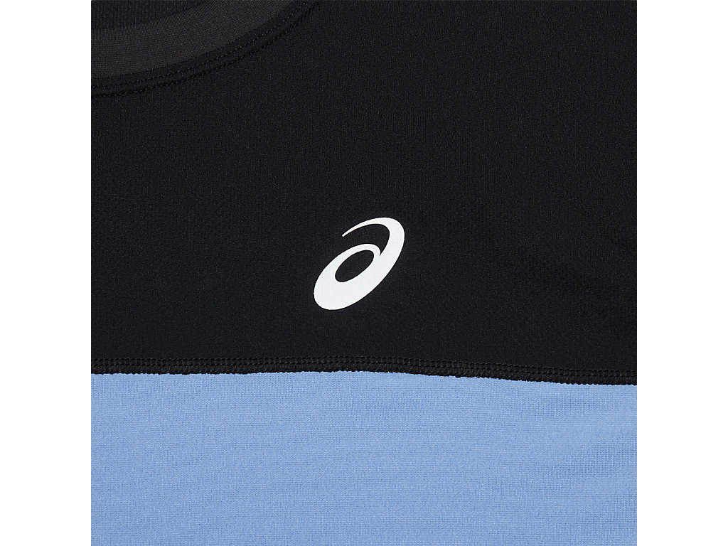 Pánské Tričko Asics Race Sleeve Černé Blankyt | 6420-OHXDI